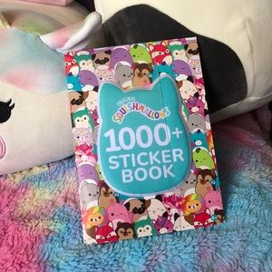Squishmallow sticker book, brand new